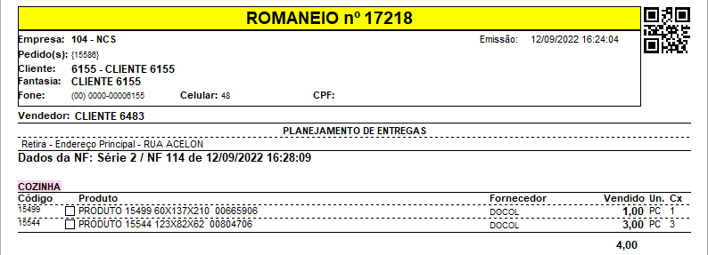 Romaneio1